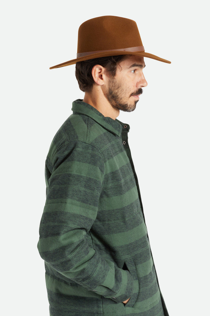 Coffee Brixton Field Proper Men's Hats | 413506BDV