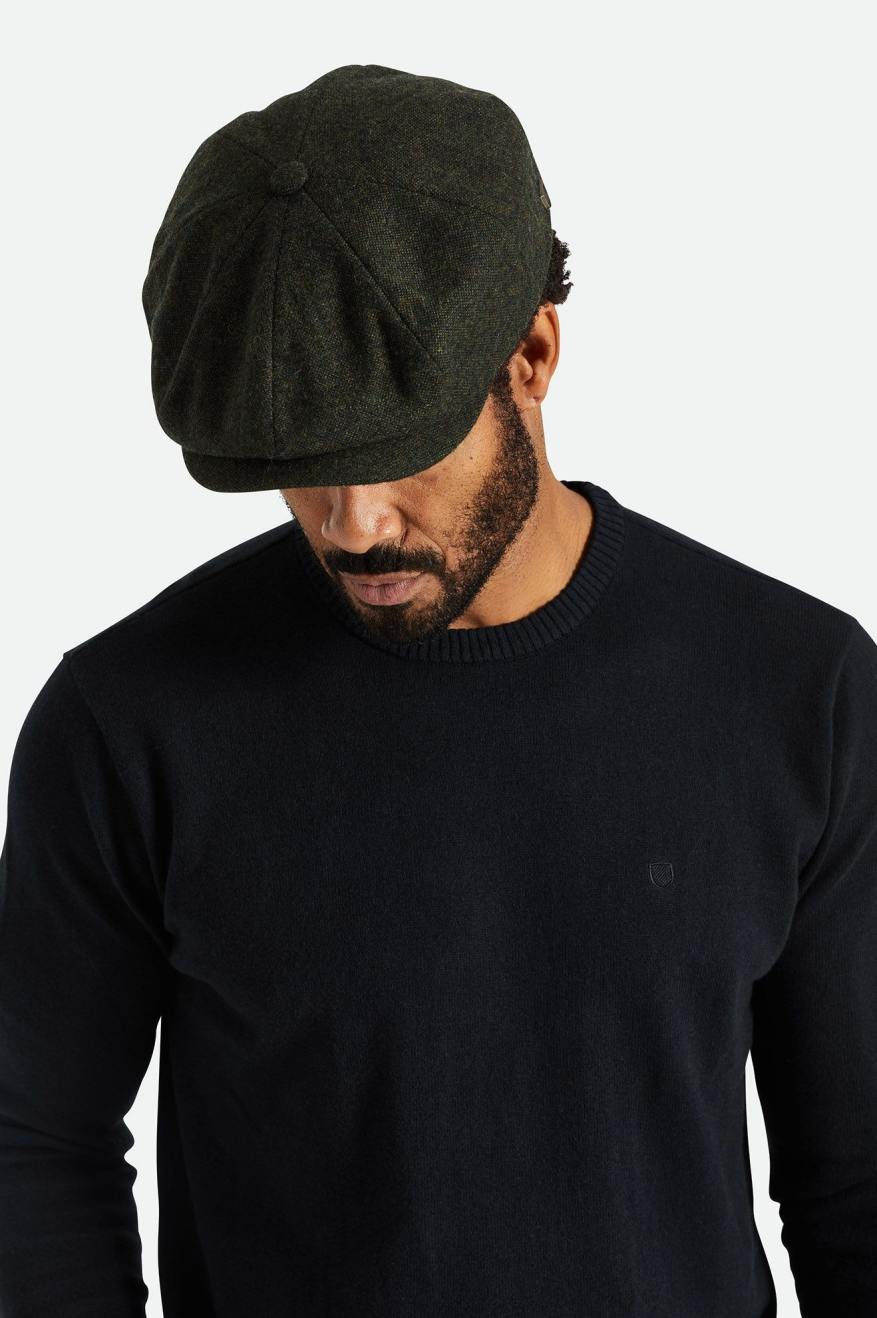 Green Brixton Brood Baggy Snap Men's Hats | 453170BSY