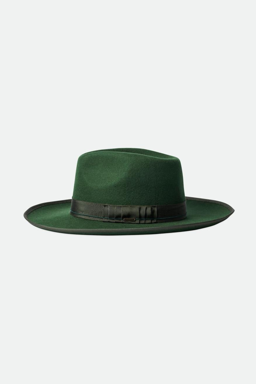 Green Brixton Reno Fedora Women's Fedoras | 683471RFS