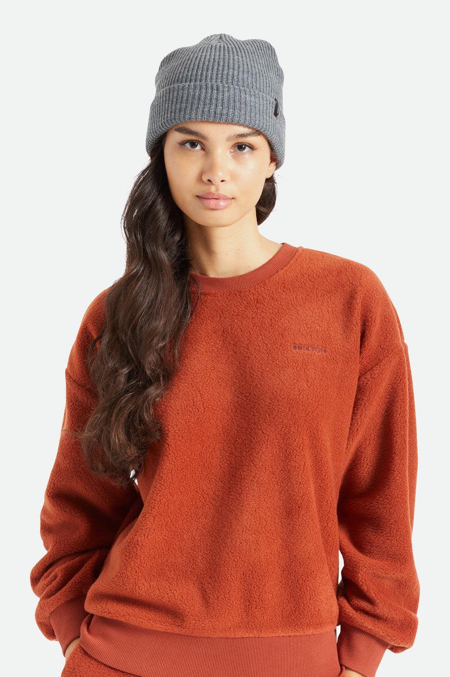 Grey Brixton Heist Women's Beanie | 593074QJL