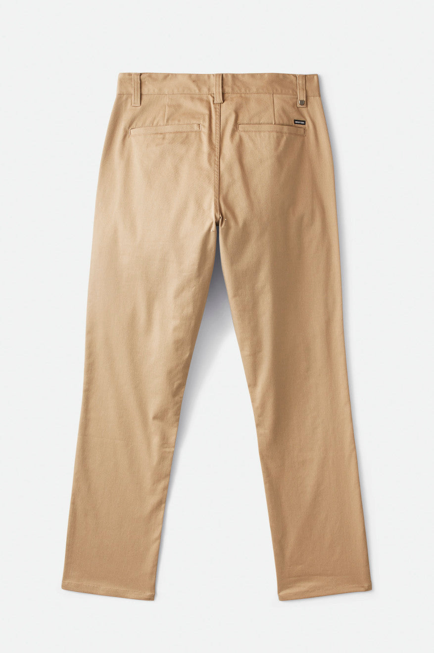 Khaki Brixton Choice Chino Men's Pants | 187645WRX