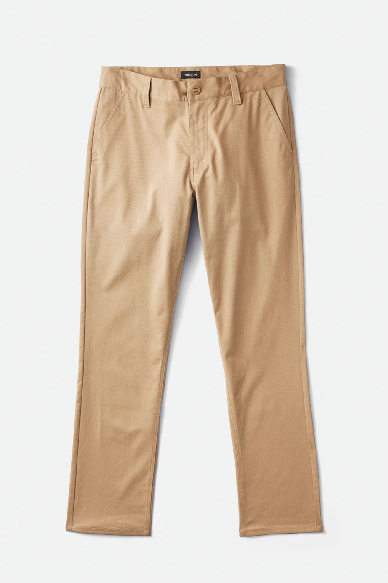 Khaki Brixton Choice Chino Men's Pants | 187645WRX