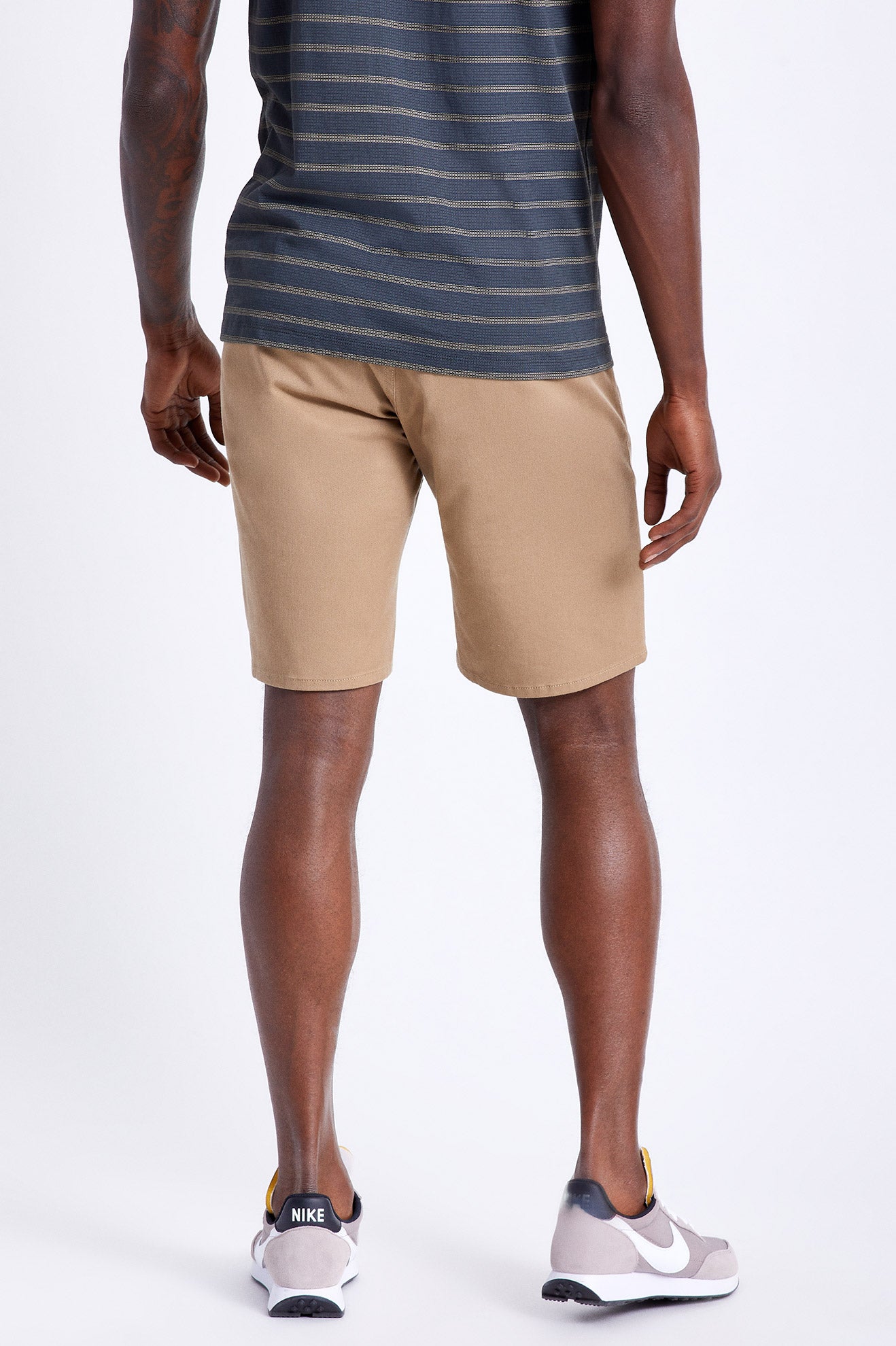 Khaki Brixton Choice Chino Men's Shorts | 713256HJE