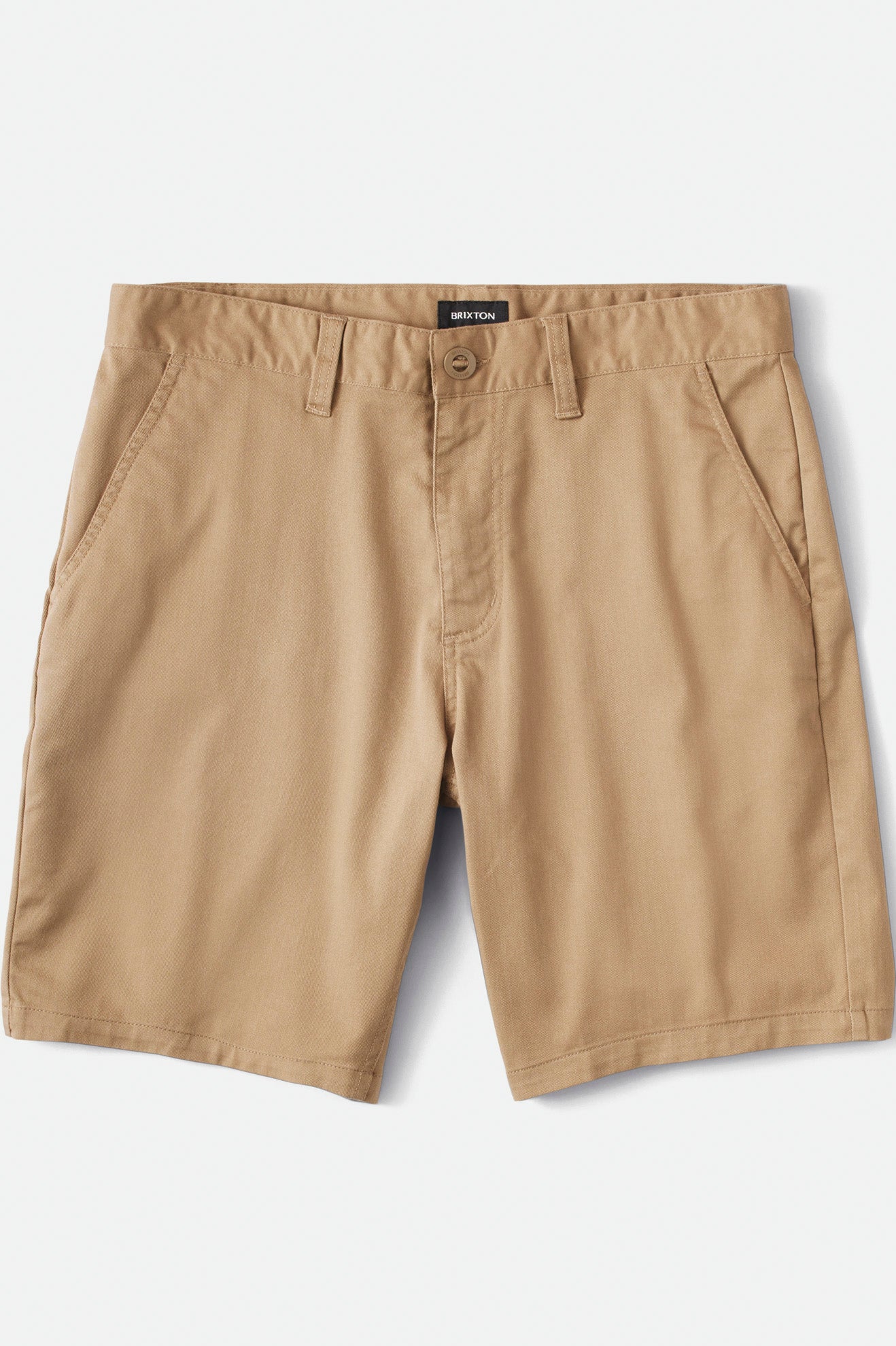 Khaki Brixton Choice Chino Men's Shorts | 713256HJE