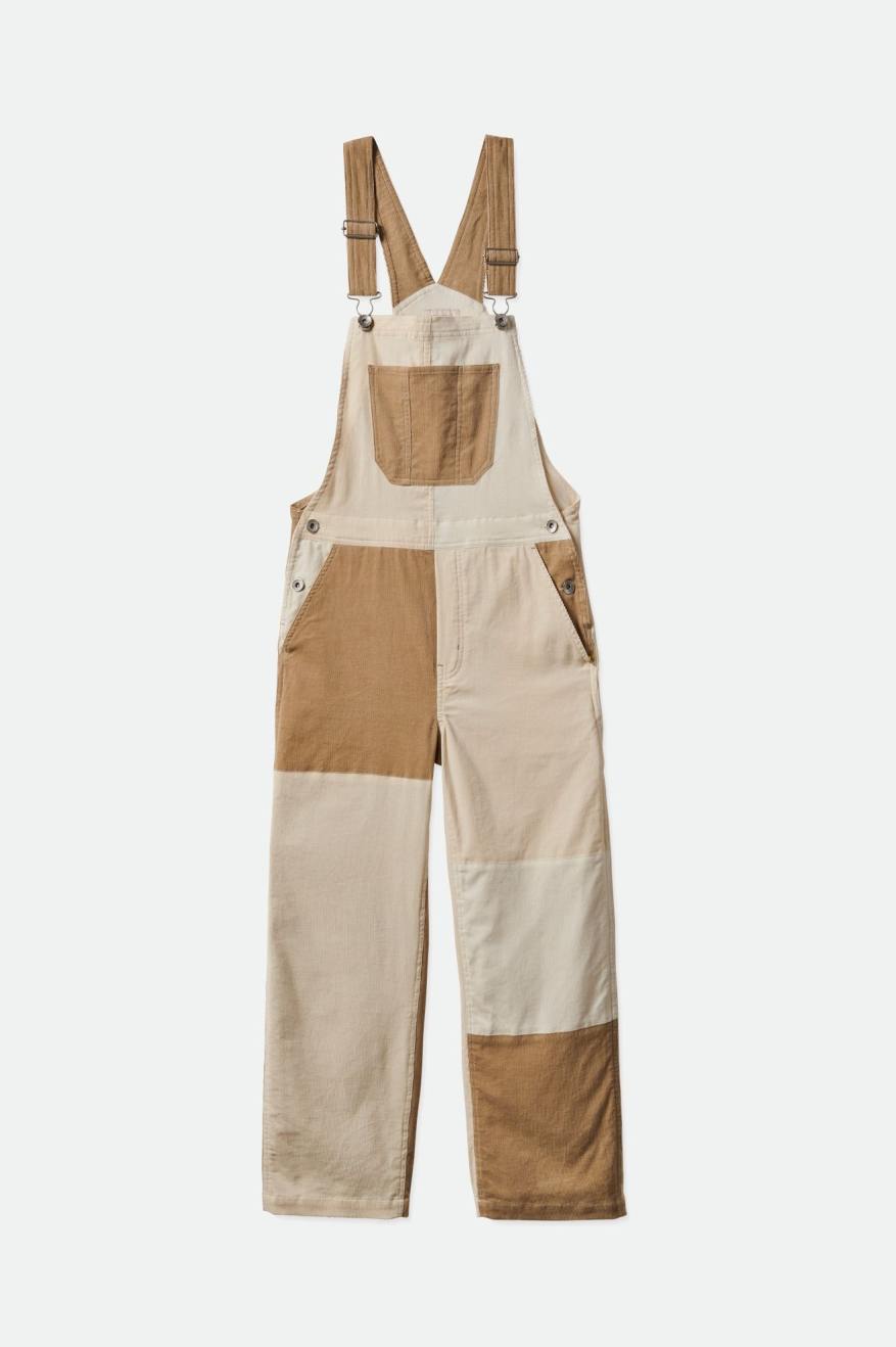 Light Yellow Brixton Christina Crop Women's Jumpsuit | 982013VWO