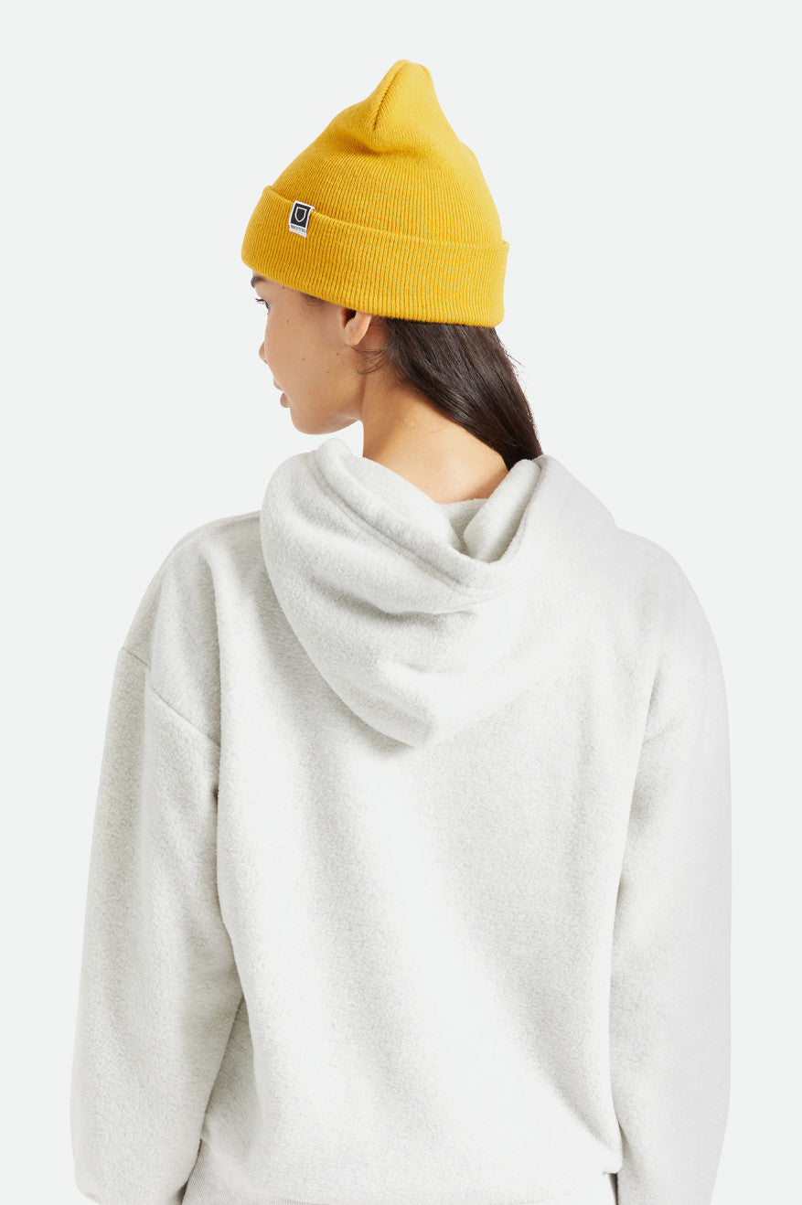 Mustard Brixton Harbor Beta Watch Cap Women's Beanie | 581793SMC