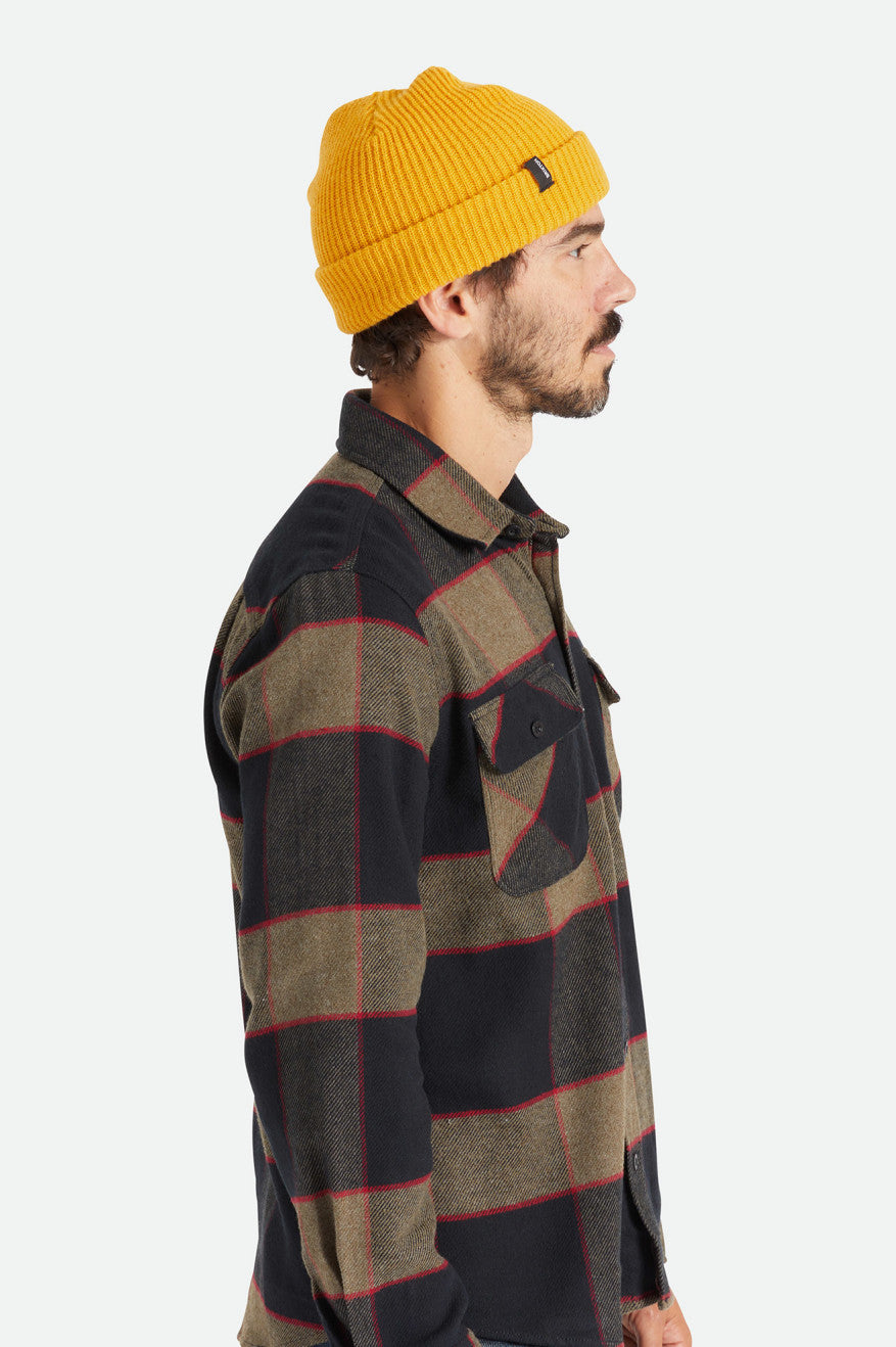 Mustard Brixton Heist Men's Beanie | 408925MUQ