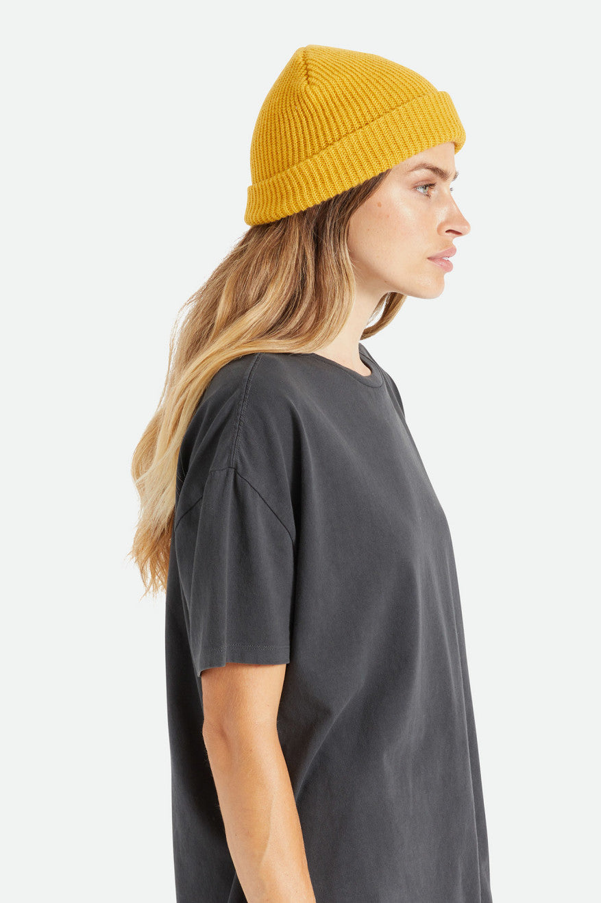 Mustard Brixton Heist Women's Beanie | 857420OJI