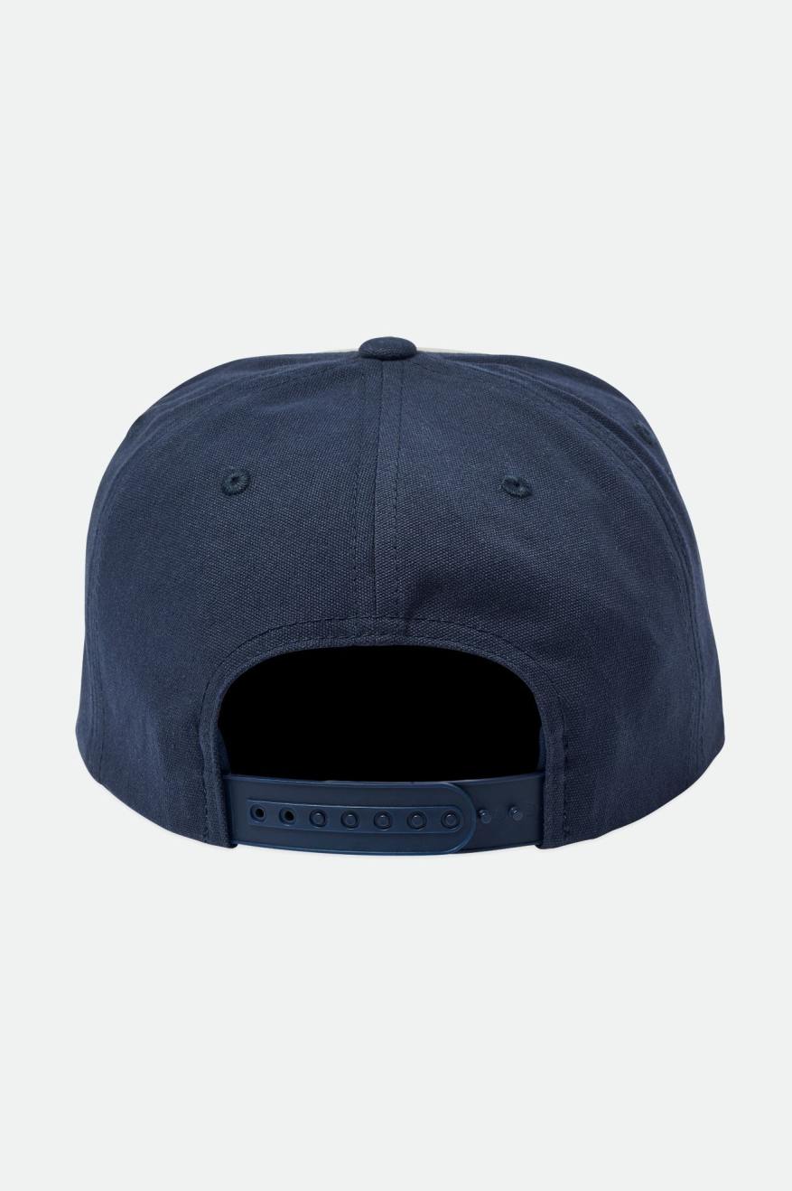 Navy / Grey Brixton Steadfast HP Men's Caps | 905341SJC