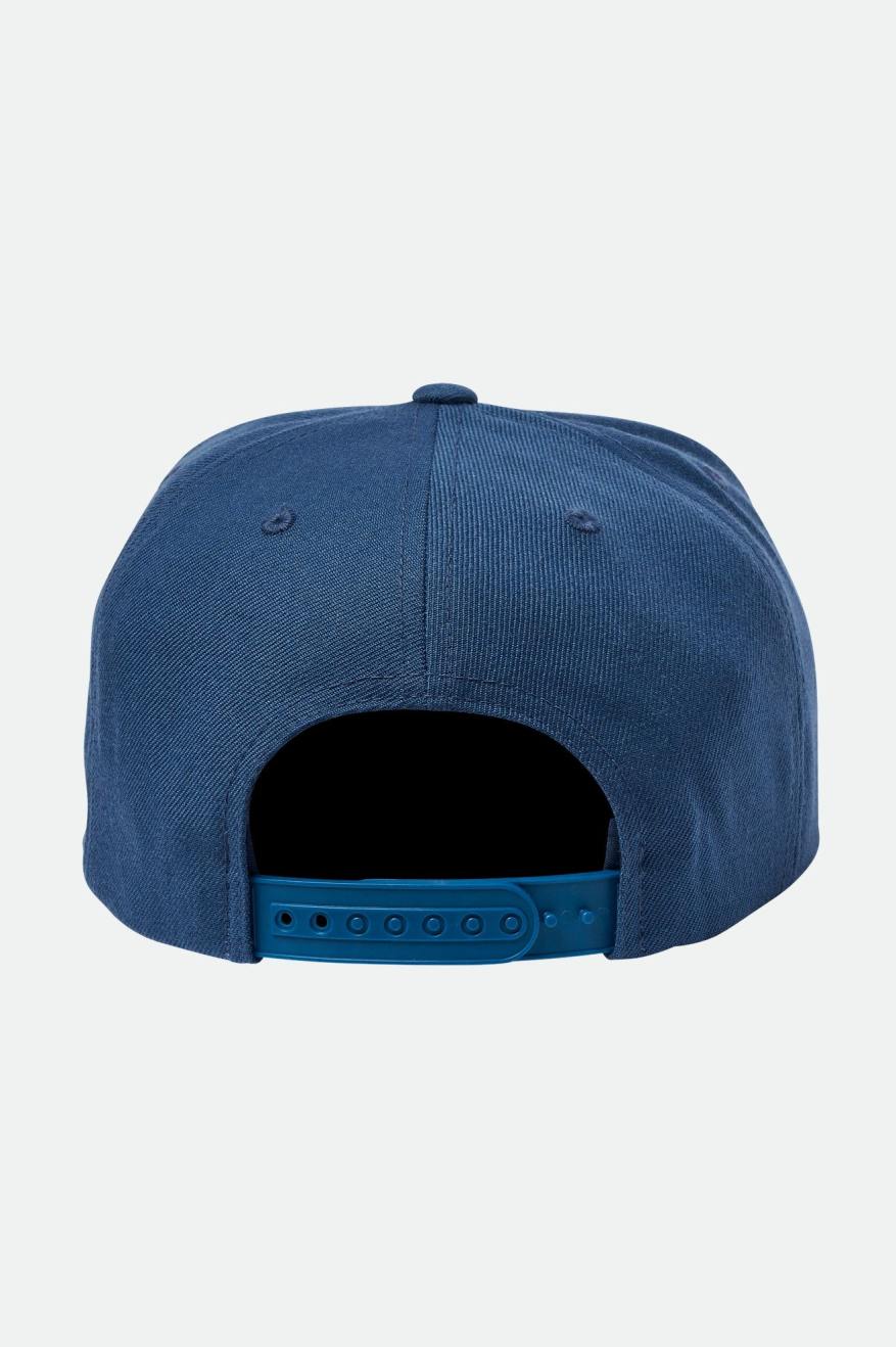 Navy / Turquoise Brixton Oath III Men's Caps | 421059DYV