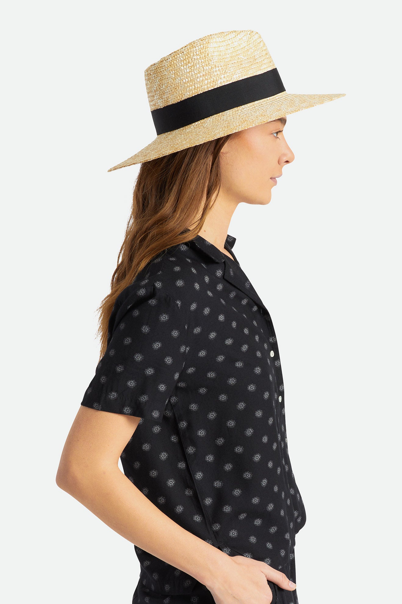 Orange Brixton Joanna Hat Women's Fedoras | 742685FWI