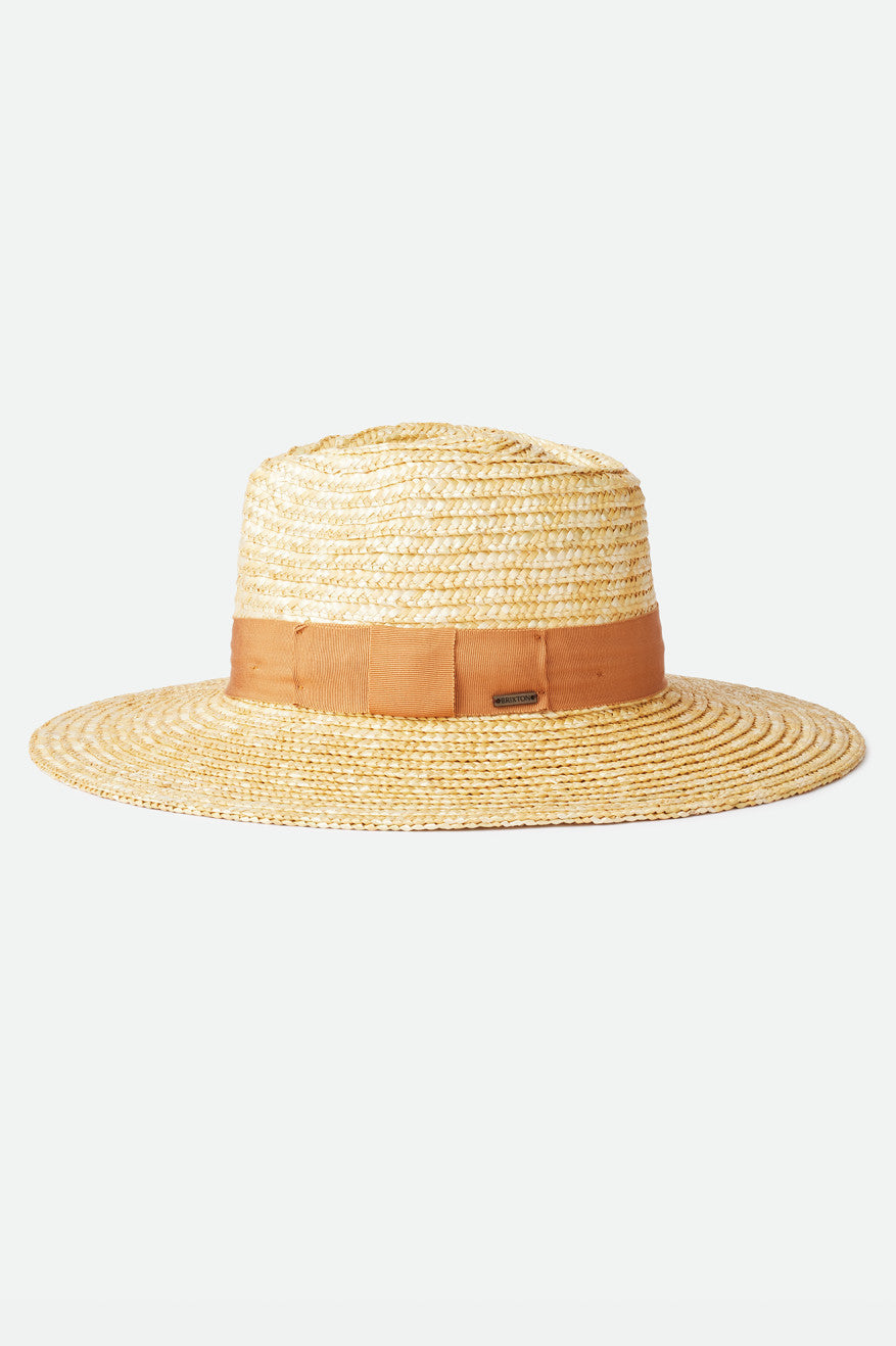 Orange Brixton Joanna Women's Straw Hats | 314028JFS