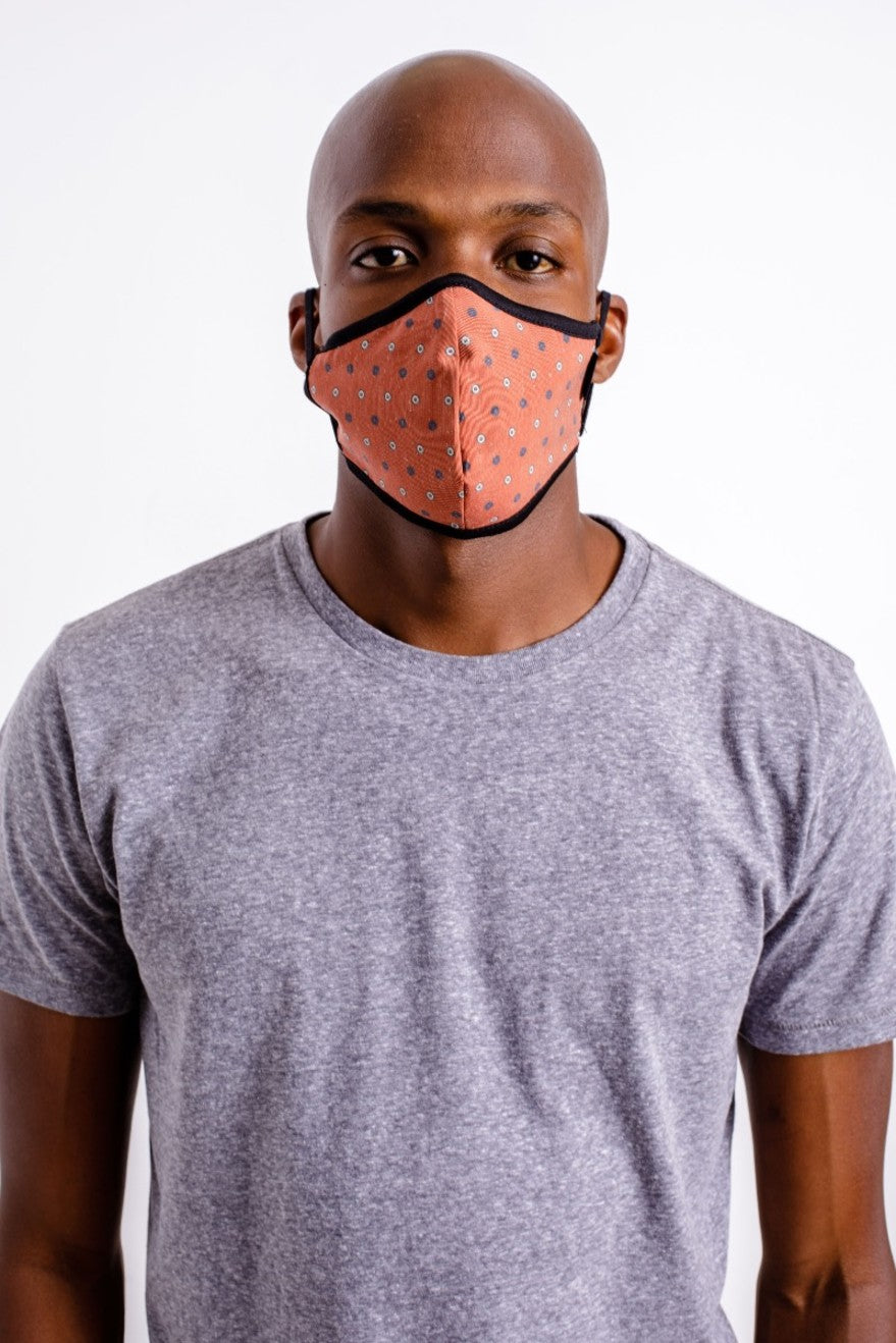 Pink Brixton Antimicrobial 4-Way Stretch Unisex Face Masks | 961520NOF