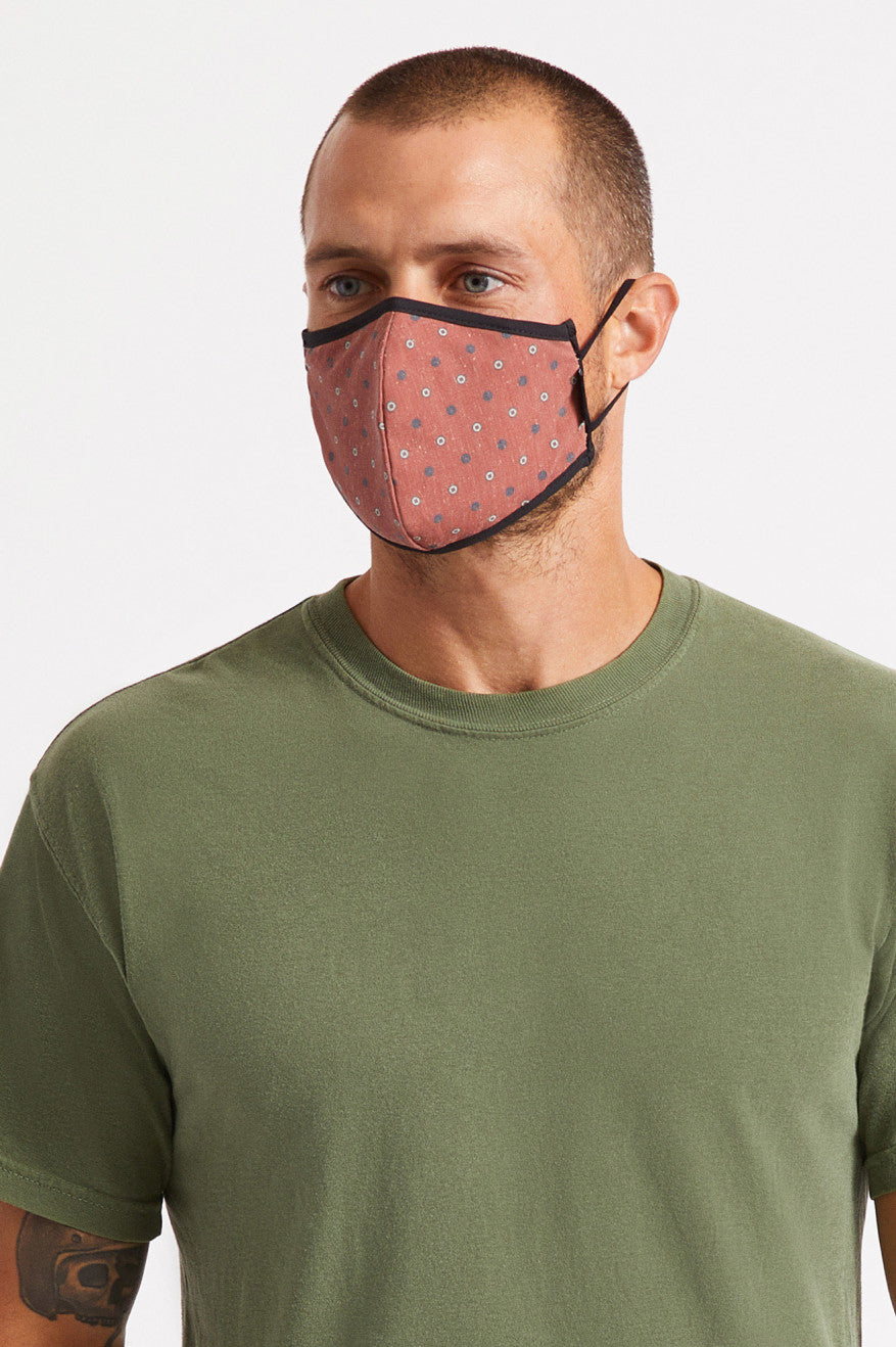 Pink Brixton Antimicrobial 4-Way Stretch Unisex Face Masks | 961520NOF