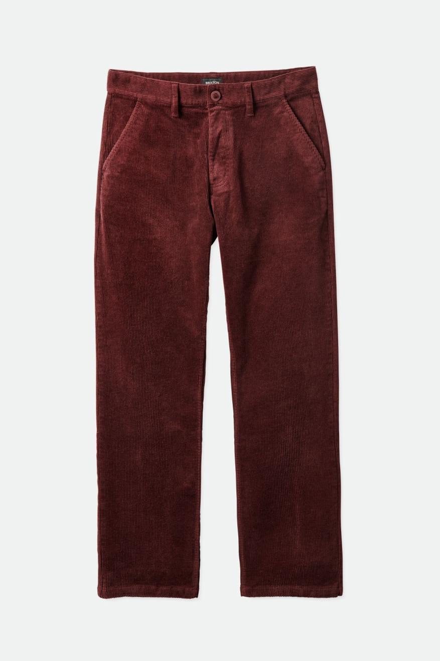 Red Brixton Choice Chino Regular Men's Pants | 857146GRV