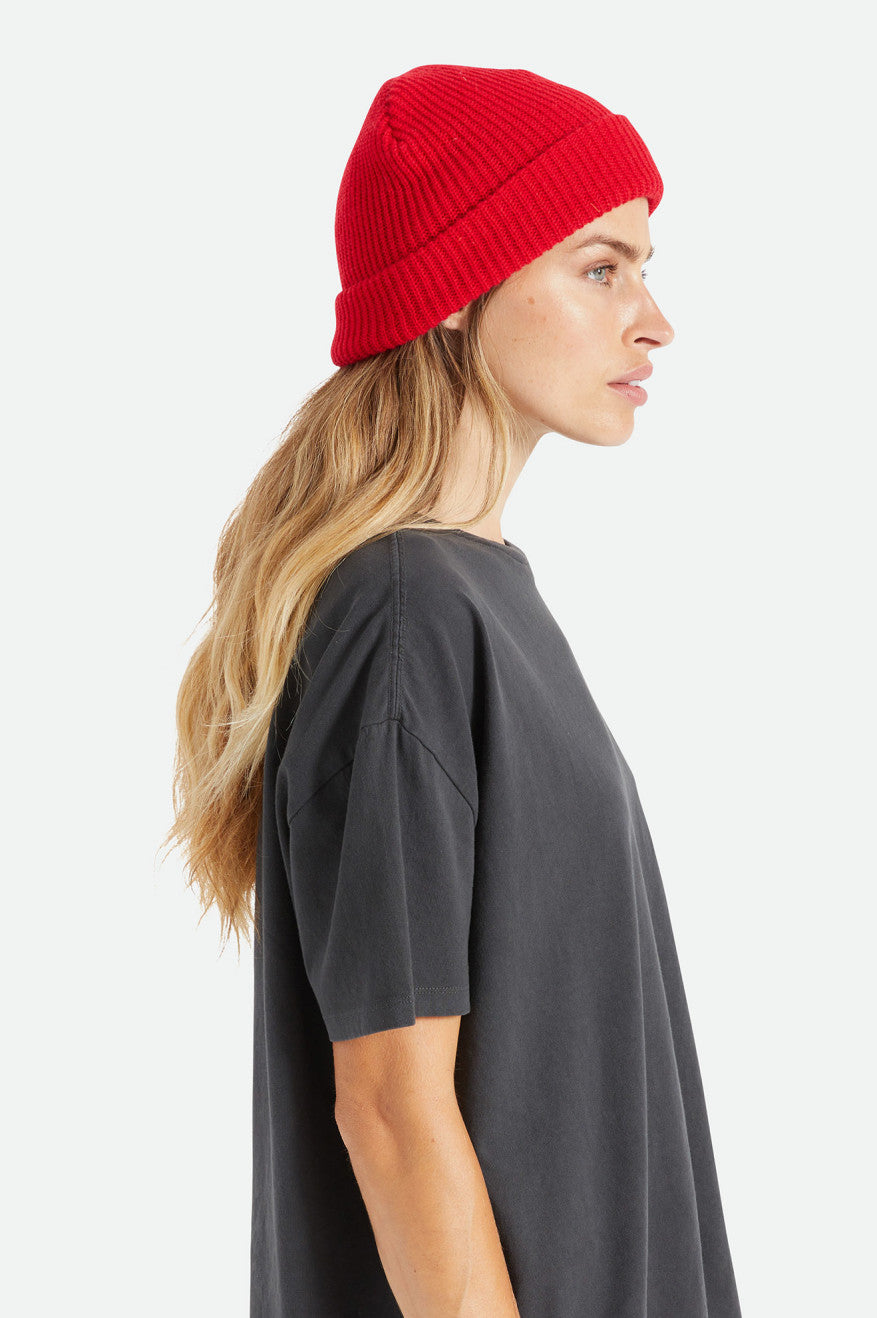 Red Brixton Heist Men's Beanie | 234615CAO